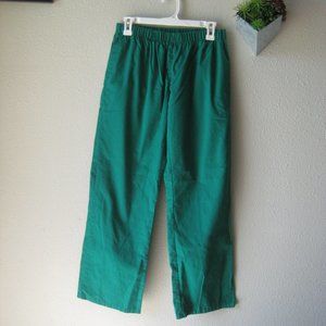 Heritage Green Scrub Pants Size S